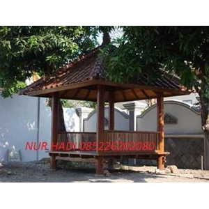 gazebo atap genteng