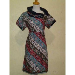dress batik code lmd10045