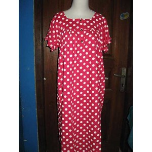 daster pink polkadot