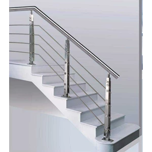railing tangga stainless minimalis