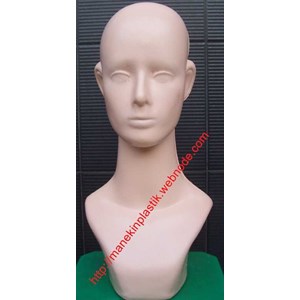 manekin kepala wanita polos