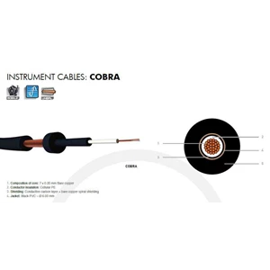 s2ceb cobra instrument cable / kabel