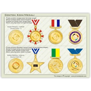medali / koin wisuda