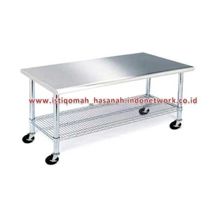 meja work table stainless