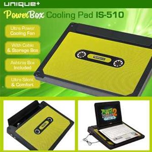laptop cooler with cable & ashtray boxes is-510