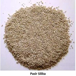 silica sand