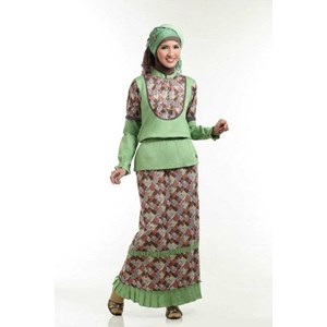 rok blus queena rb-047 hijau