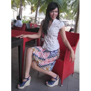 rok batik katun
