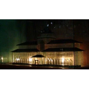 miniatur gedung sate