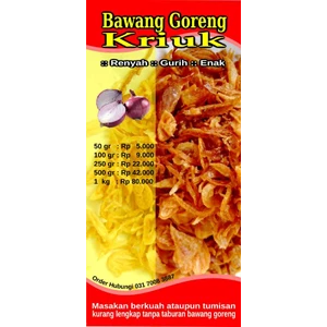 bawang goreng kriuk ( murah)