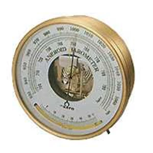 barometer with digital thermometer