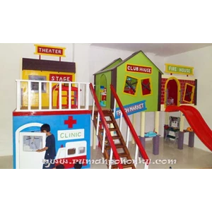 indoor playground permainan profesi