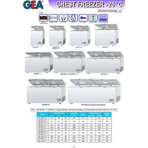 agen jual gea chest feezer