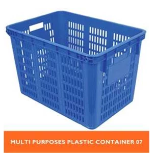 container plastik berlubang