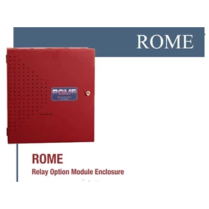 rome | relay option module enclosure | fire alarm system | fire-lite s by. honeywell