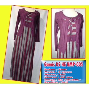 gamis kaos he rmp 005