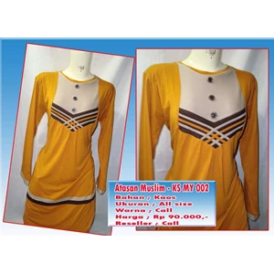 atasan kaos muslim ks 002 f