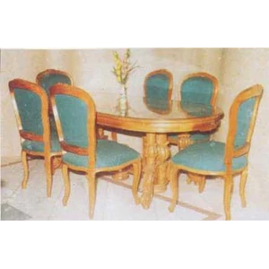 meja kursi makan mpb 366 rococo