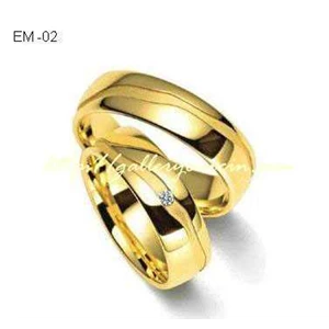 cincin emas putih lm-02-5