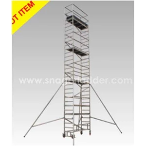 tangga snager single aluminium scaffolding tower snager 12s
