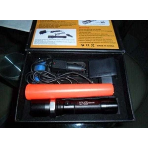 senter police cree 1200w paket komplit harga grosir