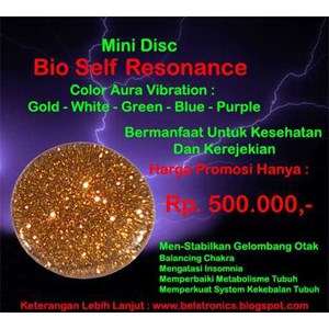 mini disc bio self resonance pendant