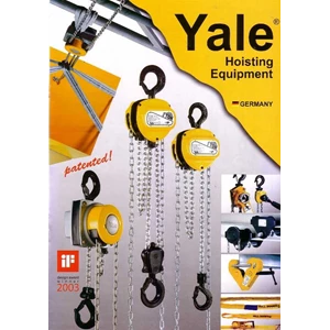 yale chain hoist product catalog