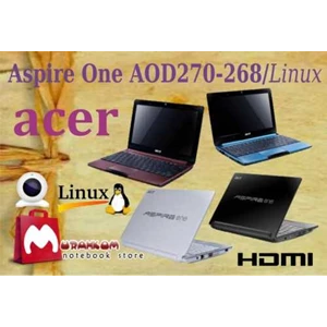 netbook acer aspire one aod270-268/ linux...hanya 2 jutaan ! ! !