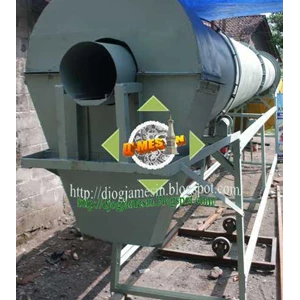 mesin pengering granul kompos ( rotary dryer)