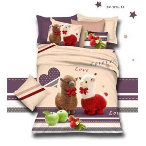 katun jepang motif sheep
