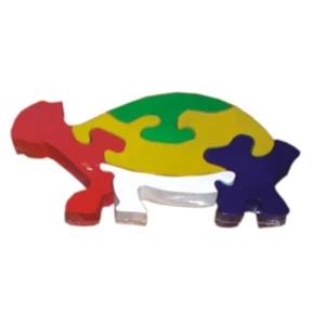 puzzle 3d kura-kura
