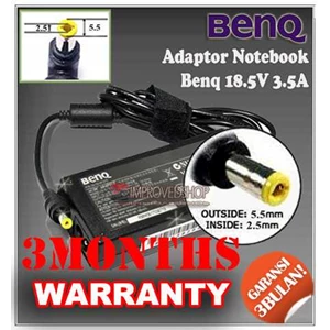 adaptor/ adapter/ charger benq 18.5v 3.5a original/ asli/ genuine/ compatible/ kw1 for/ untuk laptop/ notebook/ netbook/ netbuk benq series ( 4.8 * 1.7 mm/ 5.5 * 2.5 mm)