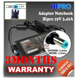 adaptor/ adapter/ charger hipro 19v 3.42a original/ asli/ genuine/ compatible/ kw1 for/ untuk laptop/ notebook/ netbook/ netbuk acer aspire series/ acer extensa series/ acer travelmate series ( 5.5 * 2.5 mm)