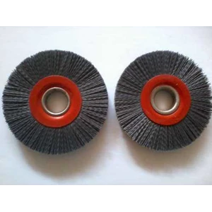 abrasive nylon filament wheel brush sikat roda bahan abrasive nilon