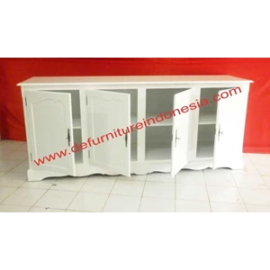 buffet 4 pintu, indonesia furniture, painted furniture | defurnitureindonesia dfribu-24