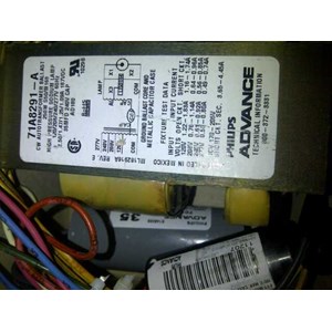 ballast advance 250 watt hps type 71a8291500da