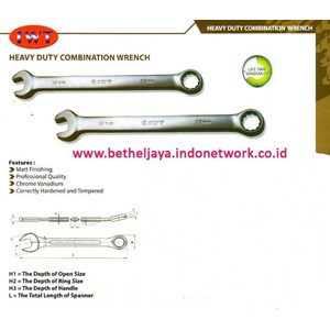 iwt heavy duty combination wrench