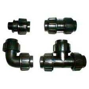 mechanical joint hdpe ( coupler, reducer, elbow, tee, end cap)