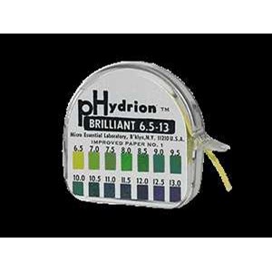hydrion ( 98) s/ r dispenser 6.5-13.0 brilliant laboratories