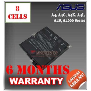 baterai/ batere/ battery asus a4, a4d, a4g, a4ga, a4k, a4ka, a4l, a4s, a4000, a4000d, a4000g, a4000ga, a4000k, a4000ka kw1/ compatible/ replacement