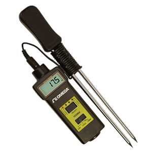 omega handheld digital grain moisture meter hgm series