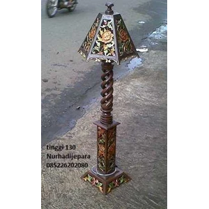 lampu tiang jati 150cm
