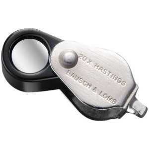 loupe bausch & lomb hastings triplet magnifier 20x