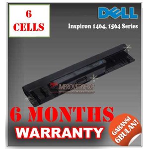 baterai/ batere/ battery dell inspiron 1464, 1564, 1764 kw1/ compatible/ replacement