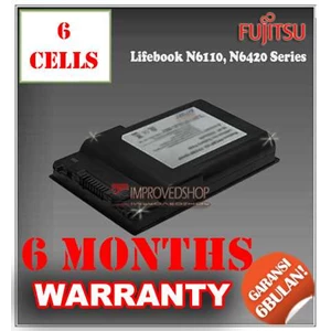 baterai/ batere/ battery fujitsu lifebook 641, n6110, n6420 kw1/ compatible/ replacement