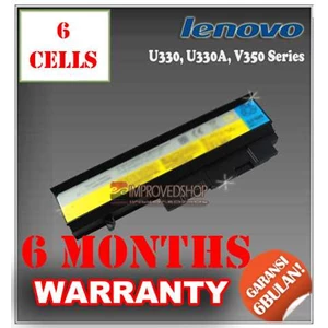 baterai/ batere/ battery ibm lenovo u330, u330a, v350 kw1/ compatible/ replacement