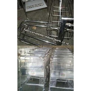 trolley bandara stainless | trolley airport stainless | trolley bandara | trolley untuk koper | trolley airport | airport cart