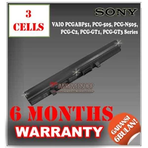 baterai/ batere/ battery sony vaio pcg-505, pcg-n505, pcg-c1, pcg-c2, pcg-gt1, pcg-gt3 kw1/ compatible/ replacement