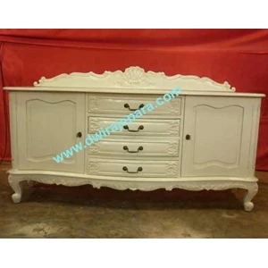 buffet french furniture 2 doors 4 drawers - indonesia furniture