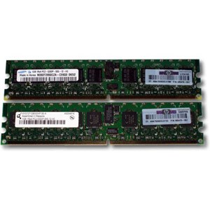 408855-b21 memory hp 16gb registered pc2-5300 2x8gb ddr2 memory kit